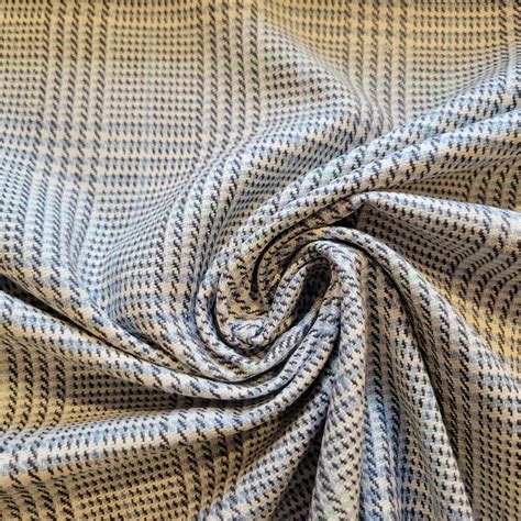 Glen Plaid Silk